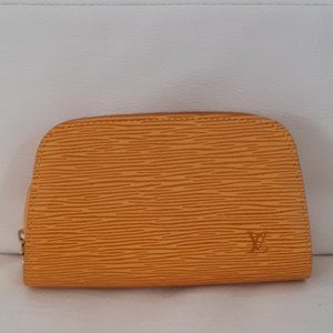 LOUIS VUITTON Mabillon Epi Cosmetic Clutch Bag